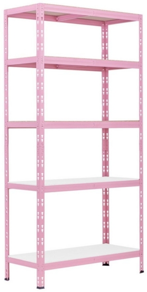 Trend Line Schwerlastregal Schwerlastregal Stahl 180 x 90 x 40 cm 5 Holzböden