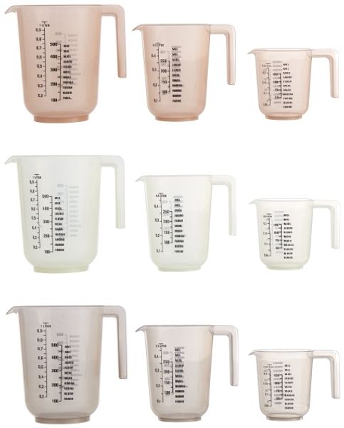 Messbecher-Set 3tlg. DAY
