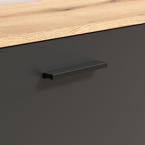 Garderobe Set Esteban in grau und Eiche Evoke 250 cm Bild 10