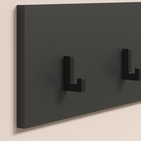 Garderobe Set Esteban in grau und Eiche Evoke 250 cm Bild 8