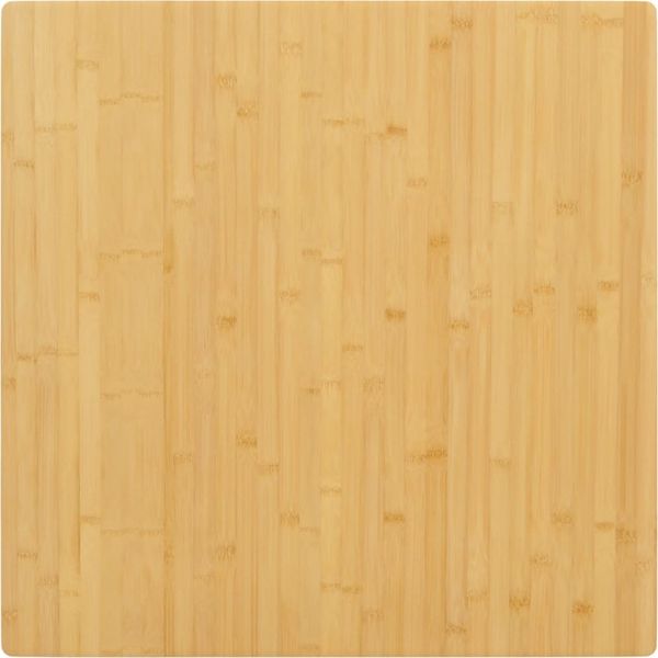 vidaXL Tischplatte 90x90x4 cm Bambus 352709