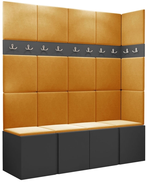 Garderoben-Set Monati II, Graphit, Farbe: Manila 32 Bild 3