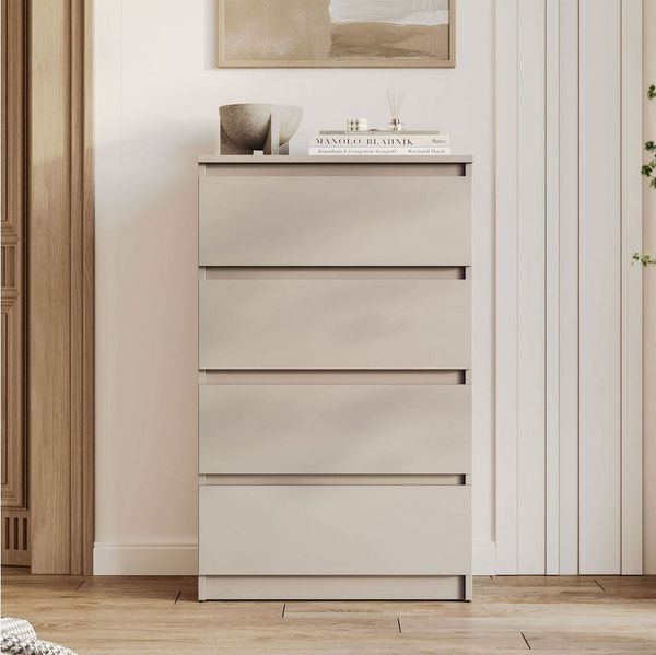 Lookway Kommode HANA M4 – elegante Kommode mit geräumigen Schubladen, Breite: 70 cm