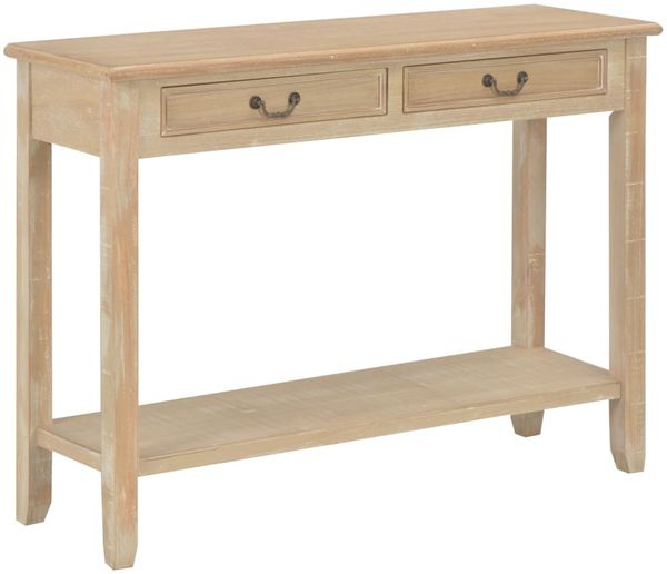 vidaXL Konsolentisch 110 x 35 x 80 cm Holz 249904