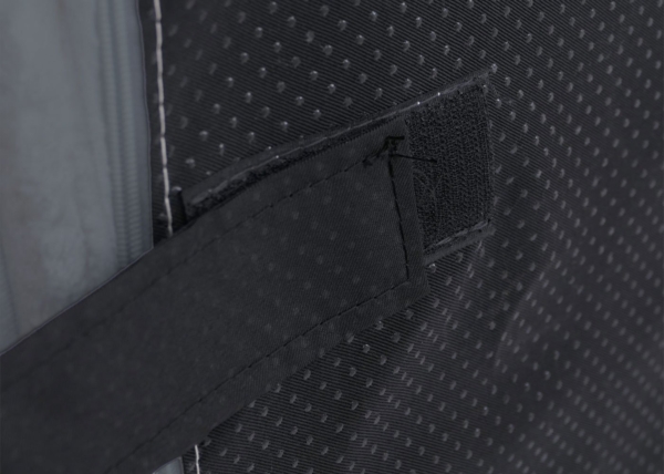 Sofa-Garnitur HWC-P20, 3-Sitzer Couch Loungesofa, Stoff/Textil Cord (370 g/m²) Liegefläche rechts ~ hellgrau Bild 5