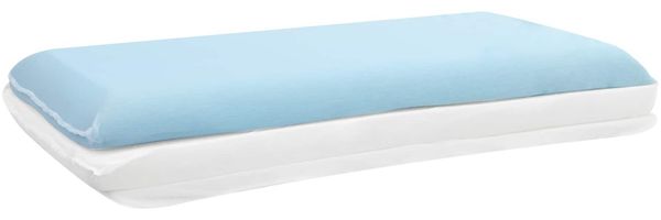 vidaXL Schlafkissen Uni Weiß 30 x 50 x 9 cm Gelschaum 42020240 Bild 3