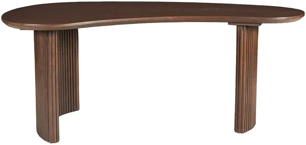 Vente-unique - TAMENIA Couchtisch Holz, Platte Braun - B 70 cm x H 45 cm x L 120 cm Bild 2