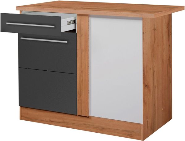KOCHSTATION Eckunterschrank KS-Wien Breite 110 cm