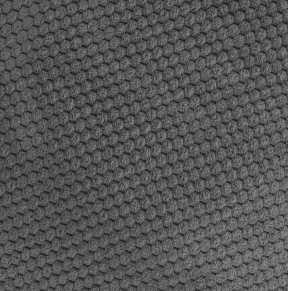 MAGMA Kissenhülle COMODO - ca. 50 x 50 cm weich plüsch kuschelig mittelgrau Bild 3