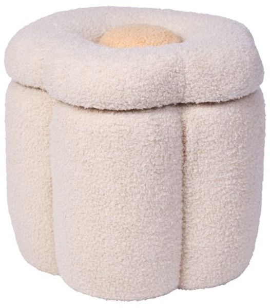 Childhome Flower Pouf Ecru