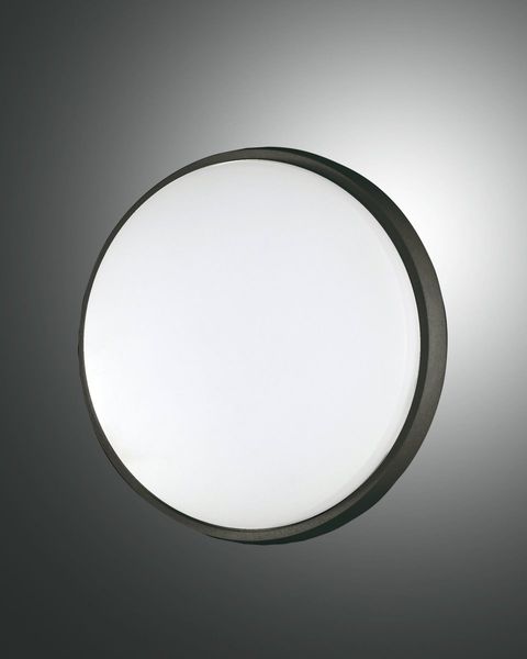 FABAS LUCE No. 3315-61-101 Deckenleuchte Olly LED 24cm Schwarz IP54