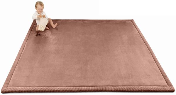 Hakuna Matte Kinderteppich mit Memory-Schaum, dicke & weiche Spielmatte 2,5 cm, Krabbelmatte, Höhe: 25 mm, Extra weich, Roll-_oder_faltbar, Hypoallergen, Schaumstoff