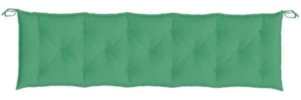 vidaXL Gartenbank-Auflagen 2 Stk. Grün 180x50x7 cm Oxford-Gewebe 361721 Bild 6