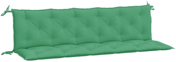 vidaXL Gartenbank-Auflagen 2 Stk. Grün 180x50x7 cm Oxford-Gewebe 361721