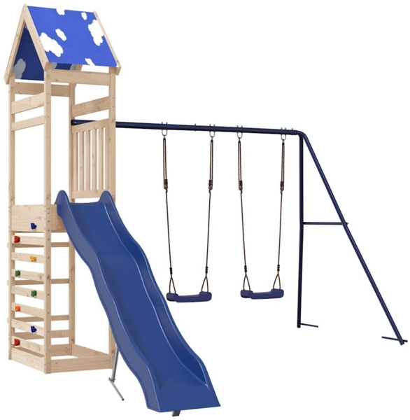 vidaXL Spielturm Massivholz Kiefer 3279058
