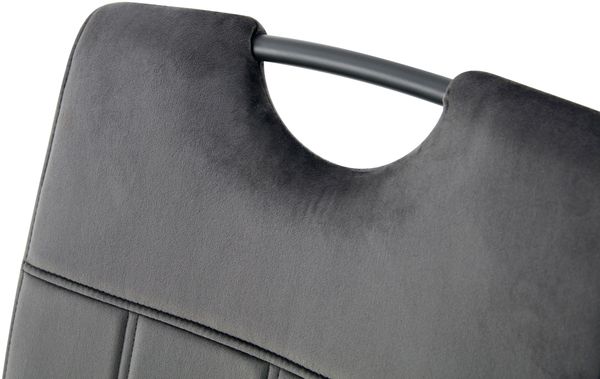 Schwinger-Stuhl 2er Set Lyon Stühle in Anthrazit - gemütliches Design - B/H/T: 43x98x61 cm Bild 12