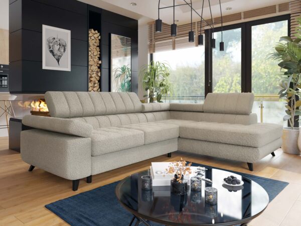 Ecksofa Nord Premium (Farbe: Manza 22 , Seite: Rechts)