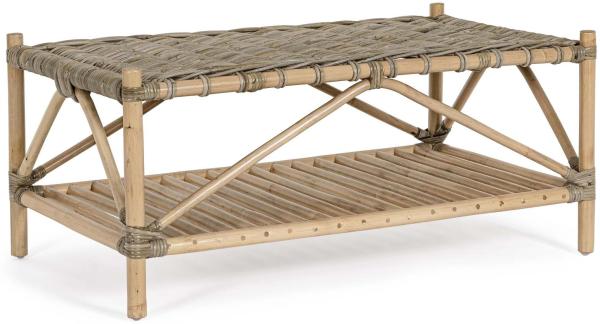 Couchtisch Tarifa aus Rattan, 96 cm