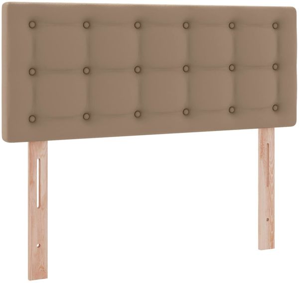 vidaXL Aufbewahrungsbett mit Matratze Cappuccino 120 x 200 cm 3370392 Bild 9