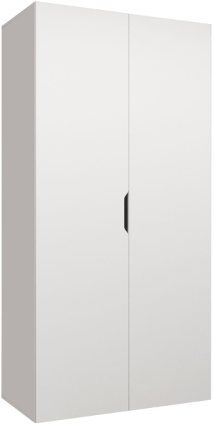 Kleiderschrank Midere 100 (Farbe: Weiß)