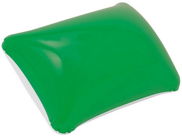 Macma Reisekissen aufblasbares Kissen / Reisekissen / Strandkissen / Farbe: weiß-grün
