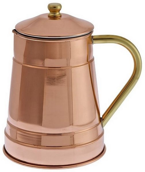 ich-zapfe Wasserkanne Wasserkocher, Kupfer Teekanne 1,5L