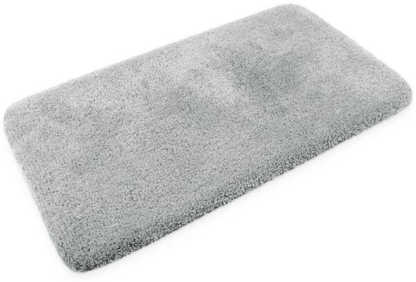OTTO home Badematte Kaarin, Höhe 30 mm, rutschhemmend beschichtet, schnell trocknend, Polyester, rechteckig, Badteppich, getuftet, flauschig, hochflor, große Farbauswahl