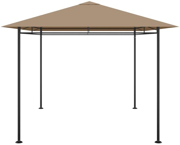 vidaXL Pavillon 384x281x270 cm Taupe 180 g/m² 313922 Bild 3