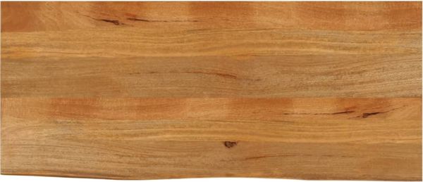 vidaXL Tischplatte mit Baumkante 140x60x2,5 cm Massivholz Mango 370553