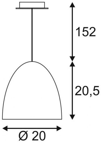 SLV No. 133009 PARA CONE 20 Pendelleuchte rund kupferfarben gebürstet E27 max. 60W Bild 3