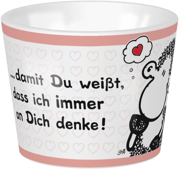 Sheepworld Eierbecher Auswahl Motiv Porzellan Ø 5,2cm H 4.2cm DENKE 46469