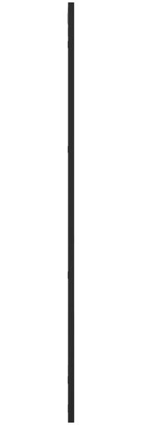 vidaXL Wandspiegel, Metall schwarz, 50x100 cm Bild 4