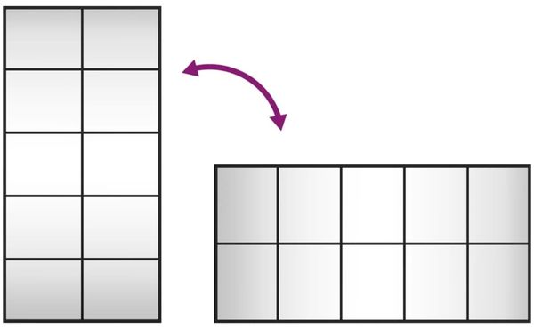 vidaXL Wandspiegel, Metall schwarz, 50x100 cm Bild 7