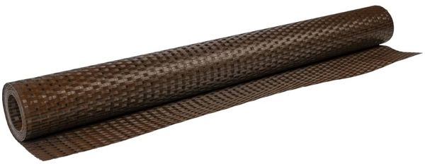 vidaXL Balkon-Sichtschutz Braun und Schwarz 300x100 cm Poly Rattan 156252 Bild 5