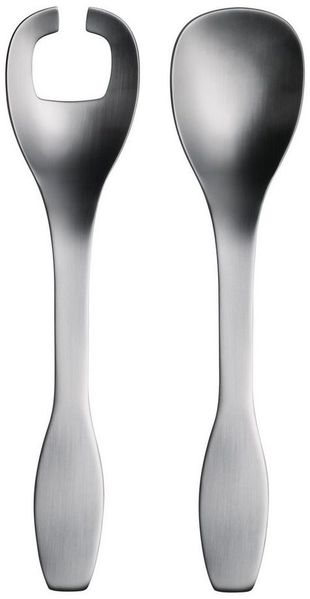 Iittala Collective Tools Servierset - 28 cm - Gebürsteter Edelstahl - 2-teilig