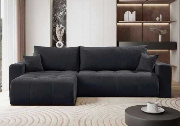 Lookway Ecksofa CLOUD mit Bettfunktion und Bettkasten, mit Bettfunktion und Bettkasten