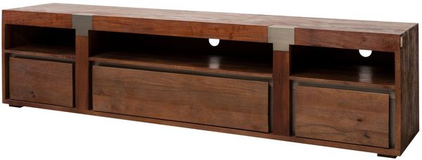 TV-Board Mango 220x48x55 braun lackiert Amsterdam #26