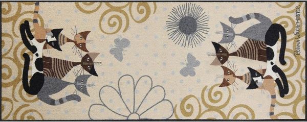 Salonloewe Läufer Rosina Wachtmeister Läufer 75x190 cm Fantasia di Gatti, Läufer groß, Höhe: 750 mm