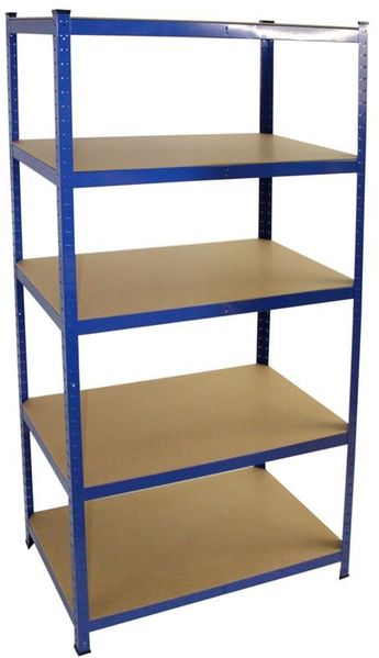 Estexo Steckregal Werkstattregal Kellerregal 200 x 120 x 60 Schwerlastregal blau 875kg