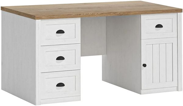 AX LIVING Bürotisch Palmano B1 – 160 cm breit, Andersen Kiefer