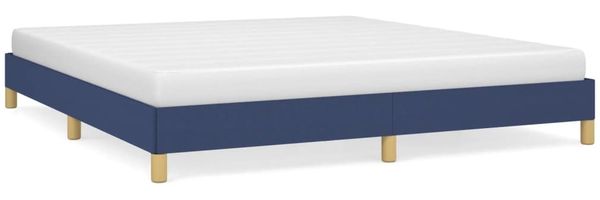 Bettgestell Blau 180×200 cm Stoff [346840] Bild 2