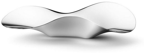 Georg Jensen Erdbeerschale Indulgence Edelstahl