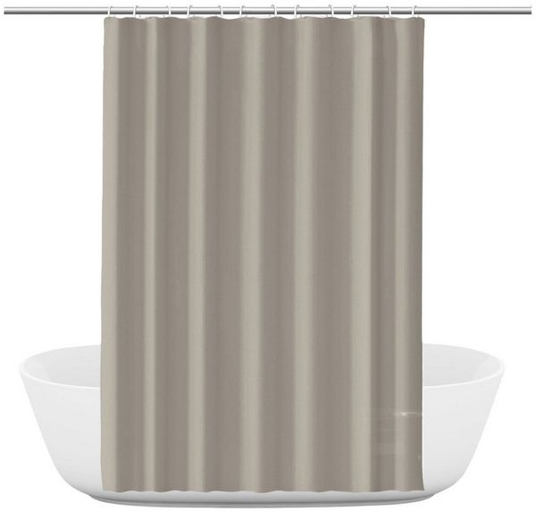 Diwzbyn Duschvorhang Anti-Schimmel Badezimmervorhang, Wasserdicht und Waschbar Breite 180 cm (1-tlg), Perfekt für Badewanne & Dusche