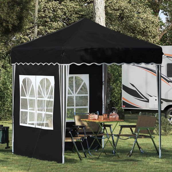 vidaXL Pop-up Partyzelt 195 x 195 x 245 cm Anthrazit Oxford-Stoff 42019726