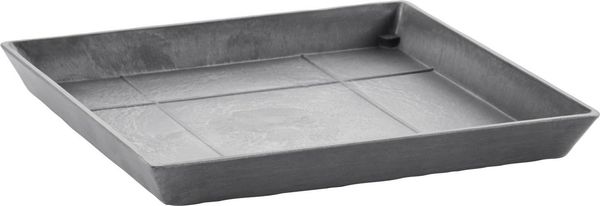 Ecopots Untersetzer grau 28 x 28 cm