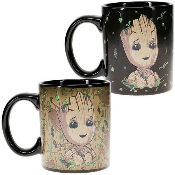 Paladone Tasse Farbwechsel Tasse - Marvel Groot (300ml)