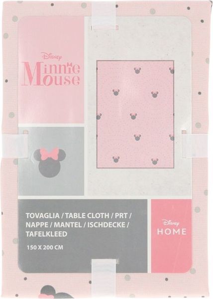 Disney Tischtuch 200 x 150 cm – Vielseitige Tischdecke und Überwurf für Ihr Zuhause Rosa
