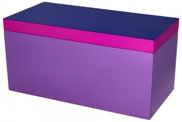 Giftcompany Aufbewahrungsbox Aufbewahrungsbox Neo Rechteckig Lila Blau (13 x 26 x 13 cm)