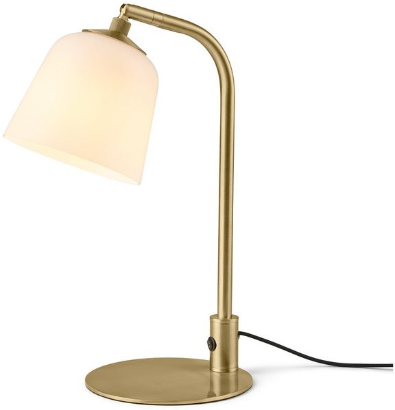 Halo Design 745340 Tischleuchte Room 49 antikes messing opal E27