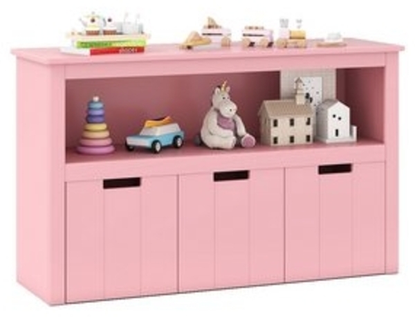 COSTWAY Bücherregal, Kinderregal Spielzeugschrank mit Schubladen Bild 6